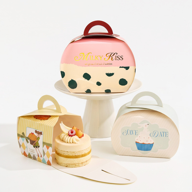 Custom Bakery Boxes with Handle-SPU