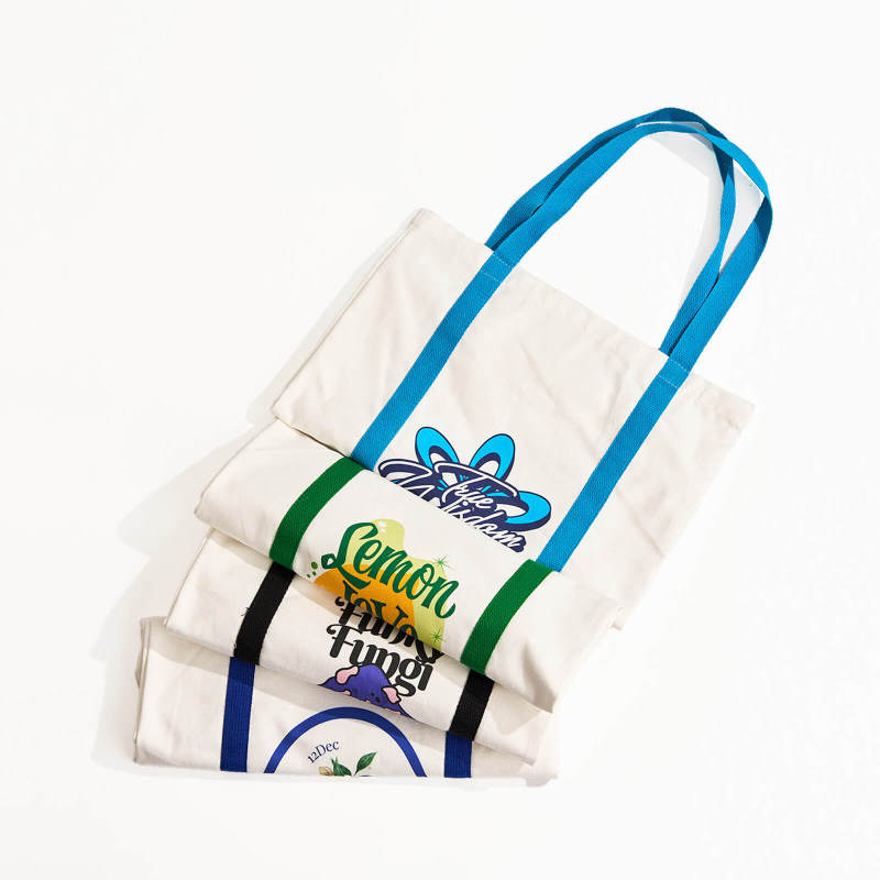 Custom Classic Two-Tone Tote Bags