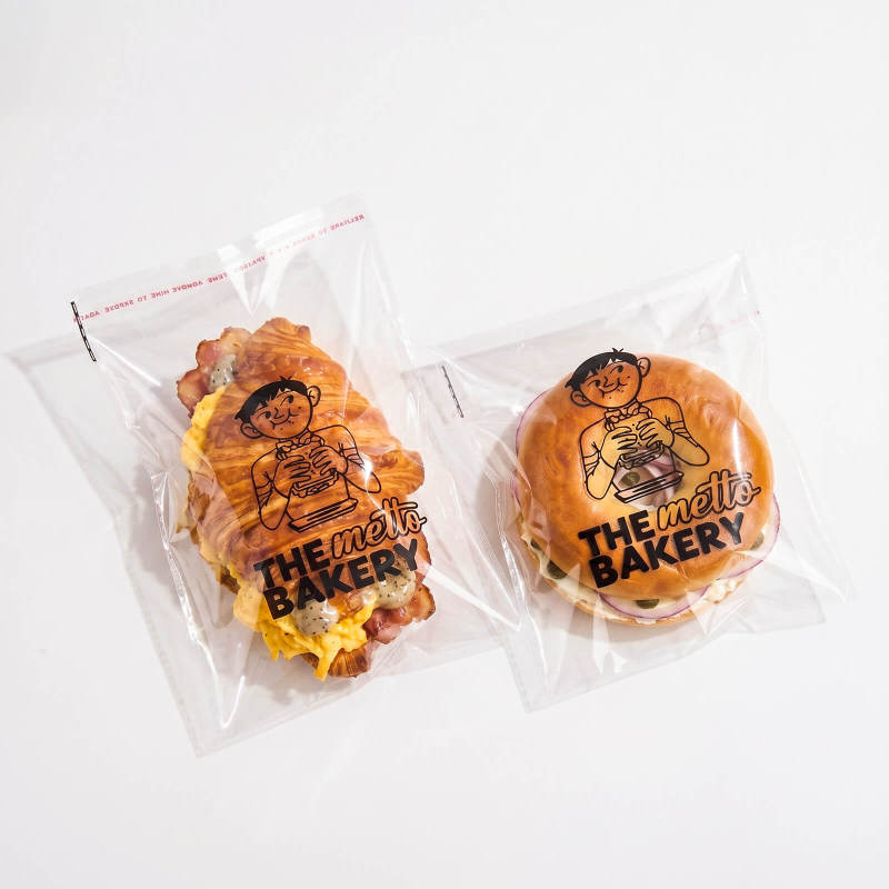 Custom Clear Plastic Bakery Bags-SPU