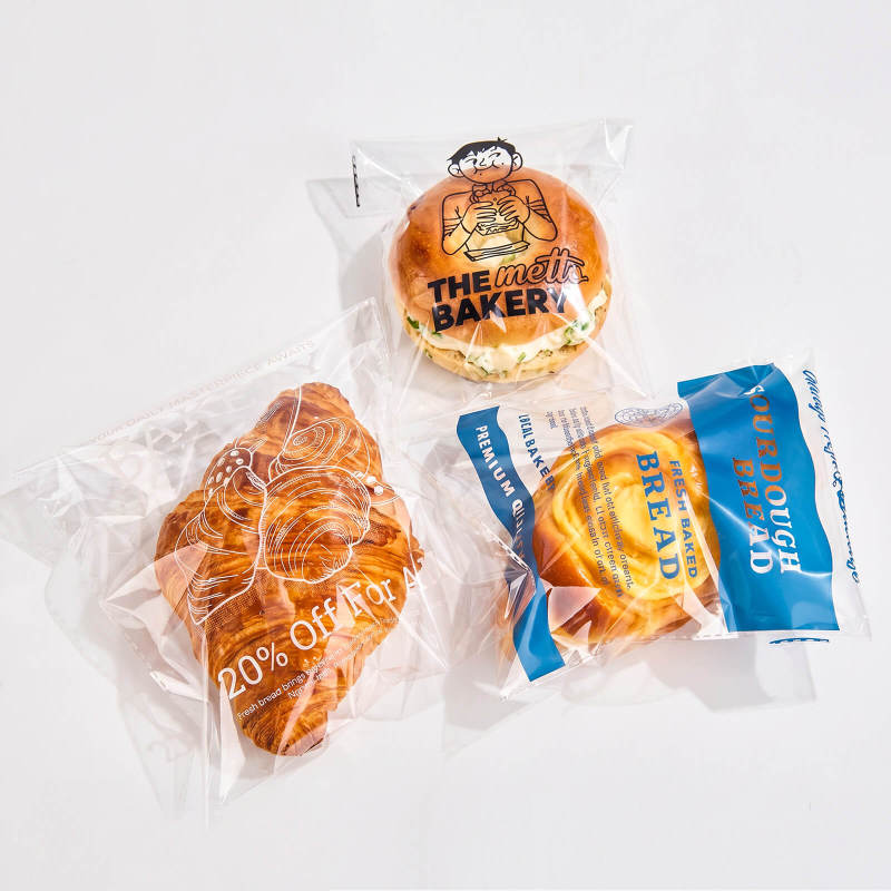 Custom Clear Plastic Bakery Bags-SPU