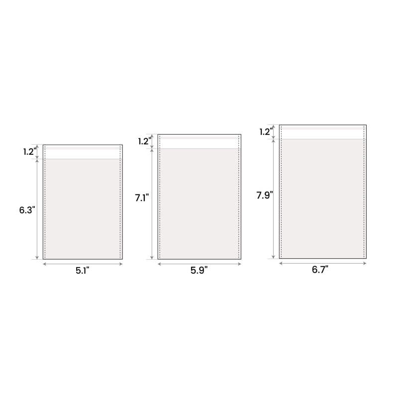 Custom Clear Plastic Bakery Bags-SPU