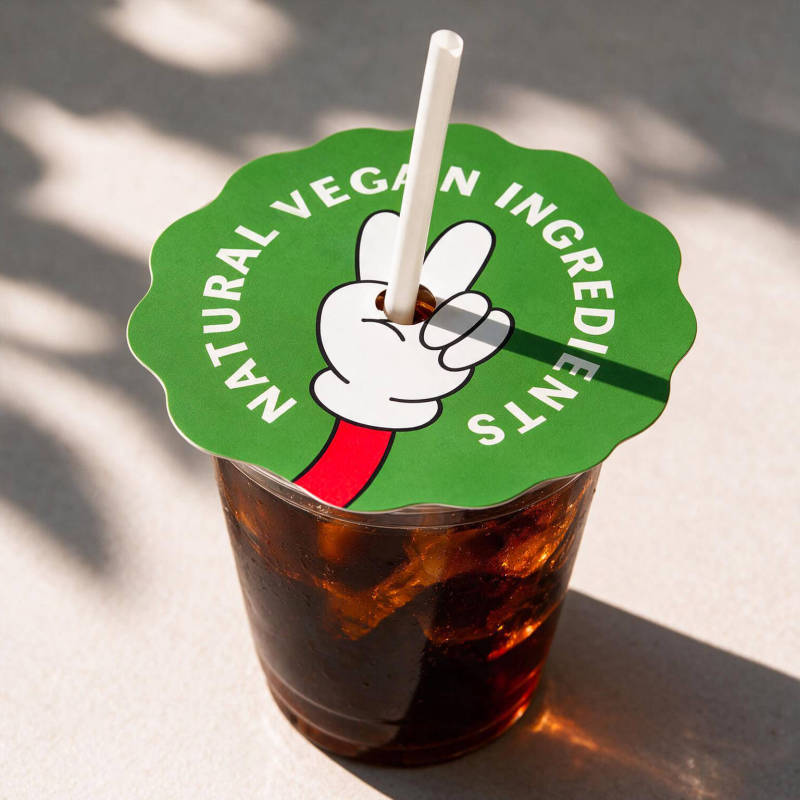 Custom Cup Topper Cards-SPU