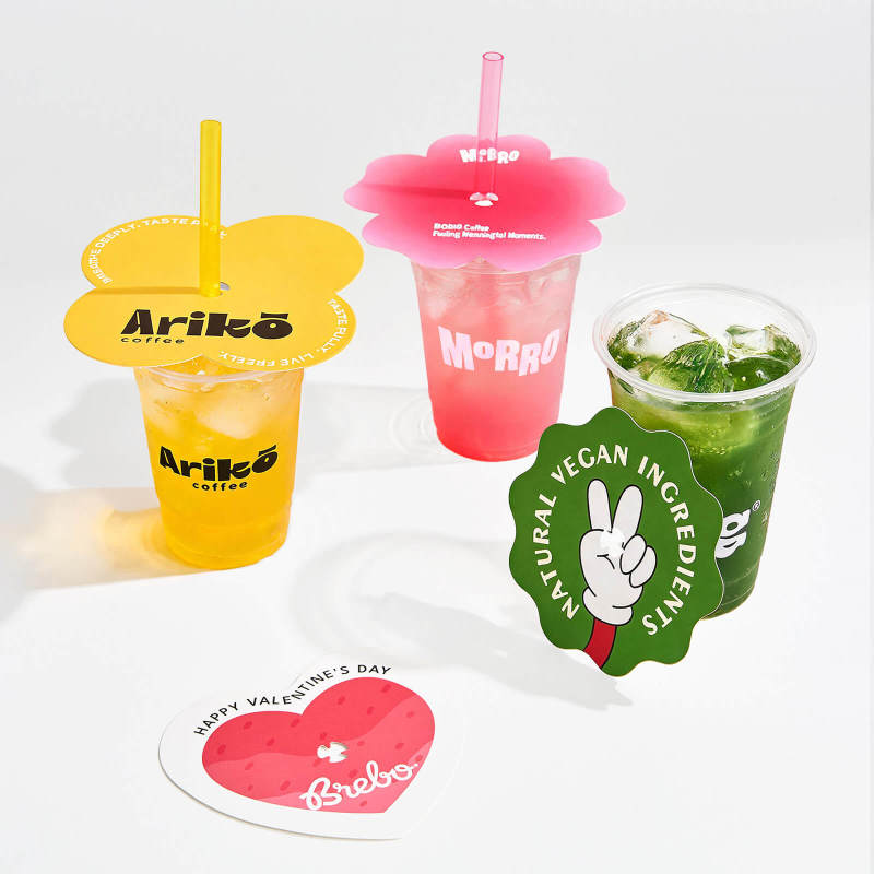 Custom Cup Topper Cards-SPU