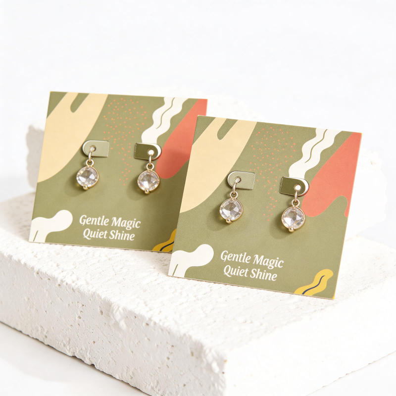Custom Dangle Earring Display Tags-SPU
