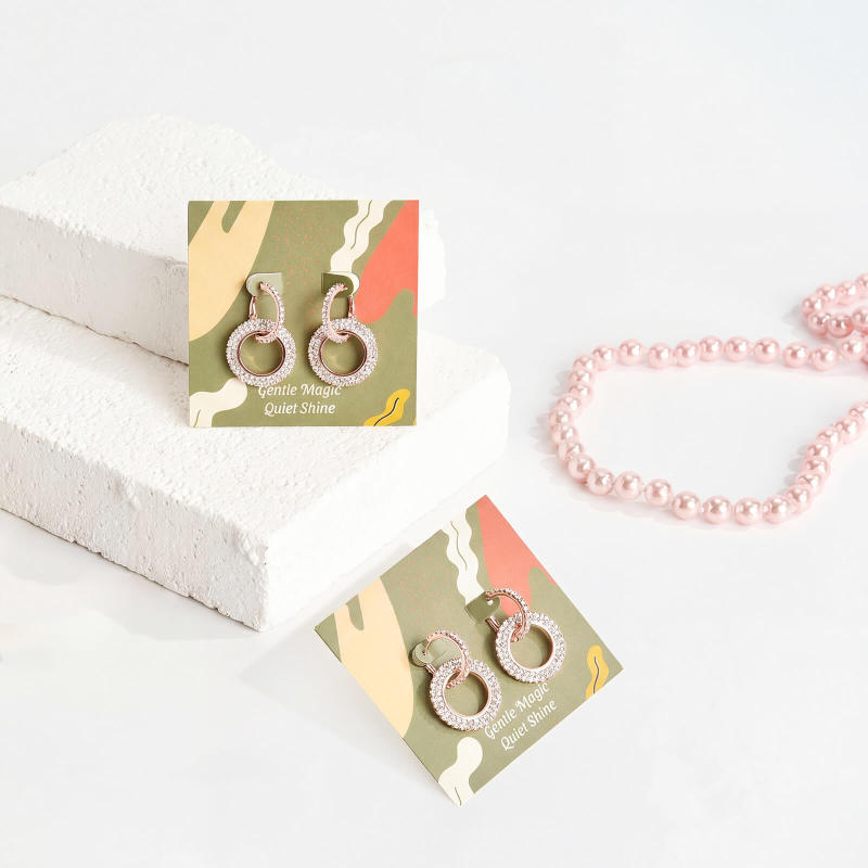 Custom Dangle Earring Display Tags-SPU