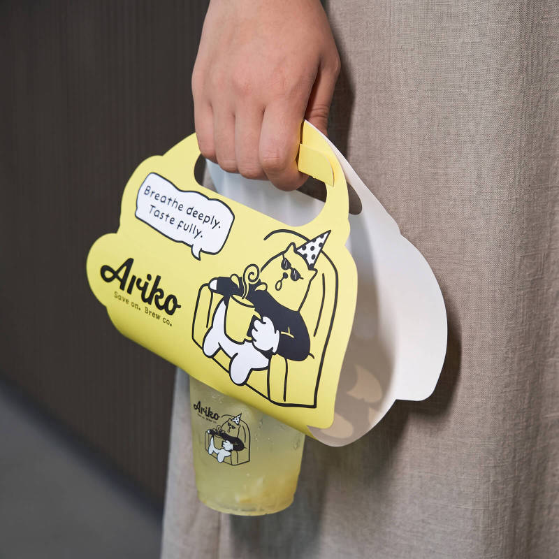 Custom Die-Cut Beverage Carrier