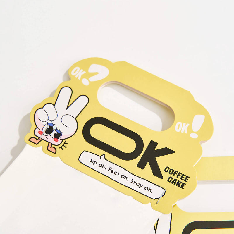 Custom Die-Cut Header Card with Handle-SPU
