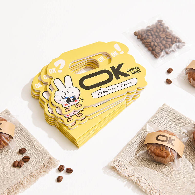 Custom Die-Cut Header Card with Handle-SPU