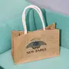 Custom Direct Print Jute Gift Bags-SPU
