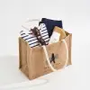 Custom Direct Print Jute Gift Bags-SPU