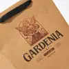 Custom Flower Paper Bags With Rope Handles
