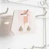 Custom Folded Necklace And Earring Display Tag-SPU