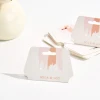 Custom Folded Necklace And Earring Display Tag-SPU