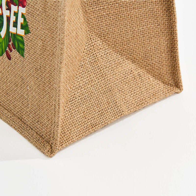 Custom Full Color Jute Gift Bags-SPU