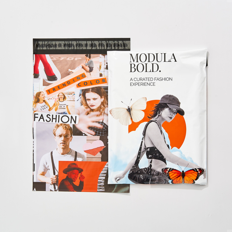 Custom Full-Color Printing Poly Mailers