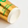 Custom Gold Paper Cups with Lids