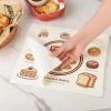 Custom Grease Resistant Food Wrapping Paper for Bakery Shop