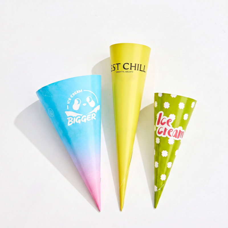 Custom Ice Cream Cone Sleeves