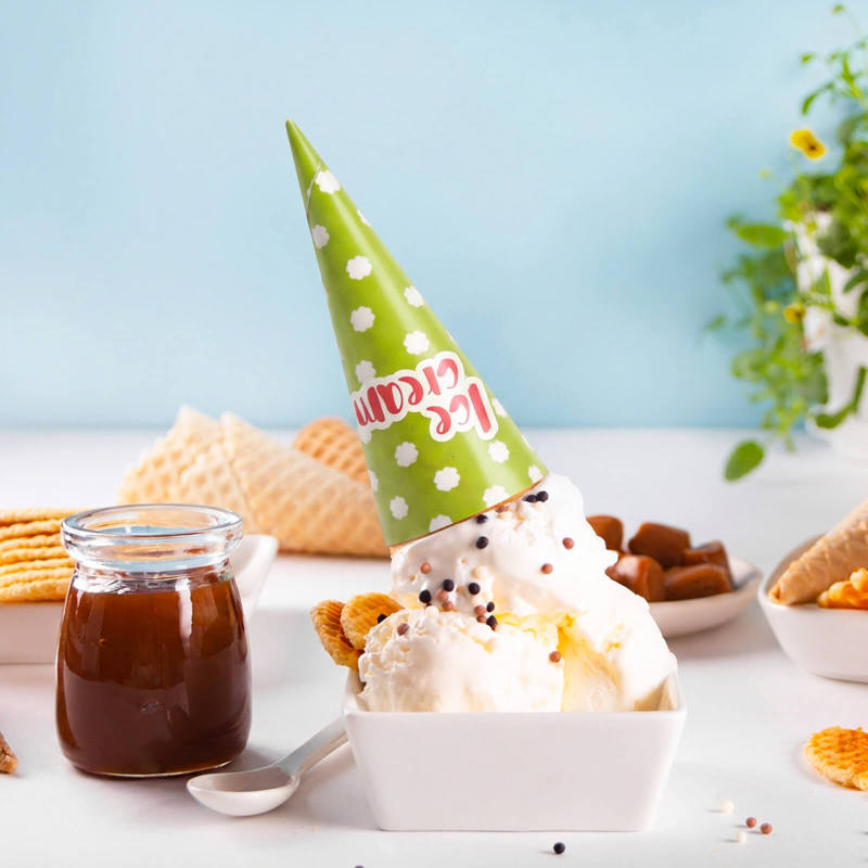 Custom Ice Cream Cone Sleeves