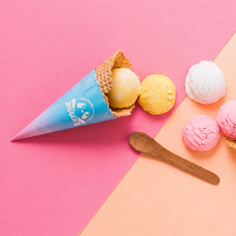 Custom Ice Cream Cone Sleeves