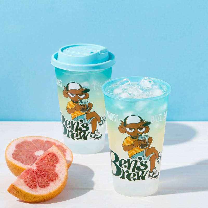Custom In-Mold Label Plastic Cups