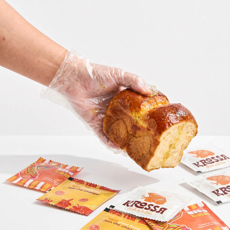 Custom Individually Wrapped Gloves for Food-SPU