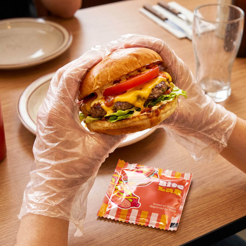 Custom Individually Wrapped Gloves for Food-SPU