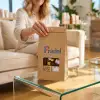 Custom Kraft SOS Bags with Windows-SPU