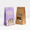 Custom Kraft SOS Bags with Windows-SPU