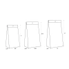 Custom Kraft SOS Bags with Windows-SPU