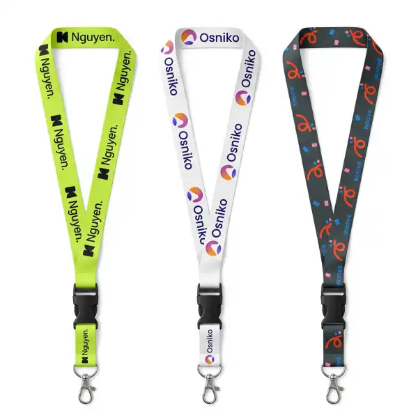 Custom Breakaway Buckle Lanyard