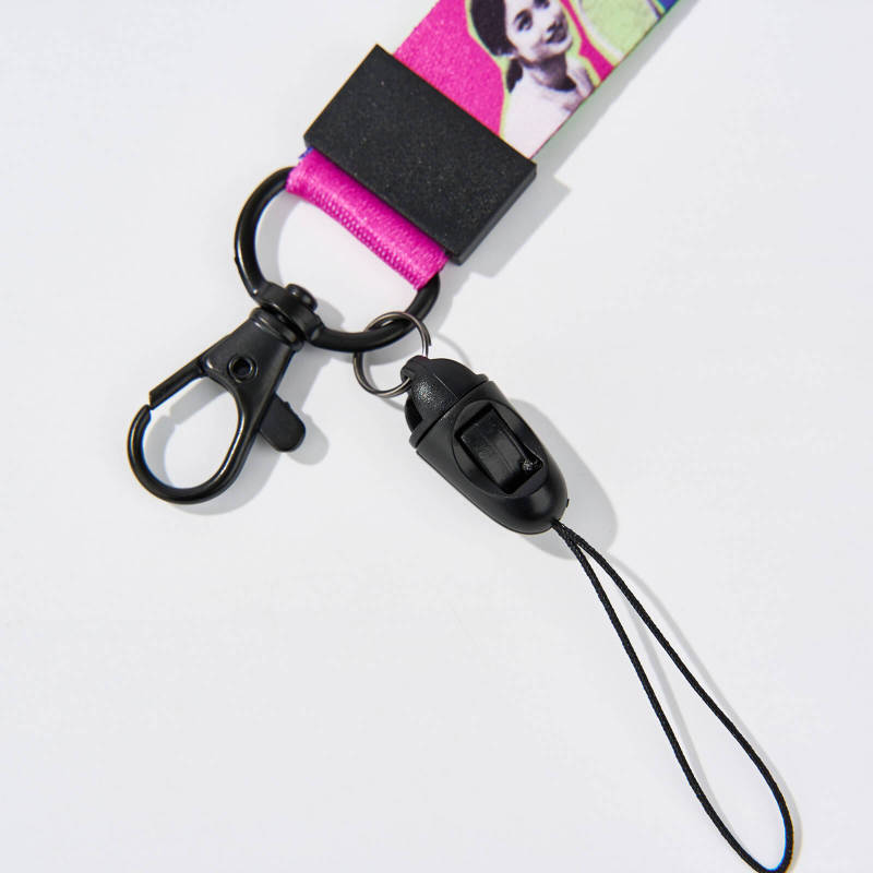 Custom Lanyard with Snap Trigger Attachment