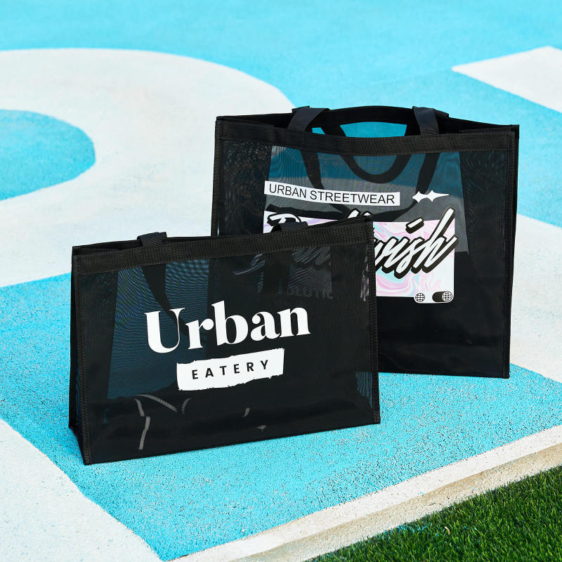 Custom Mesh Nylon Tote Bag
