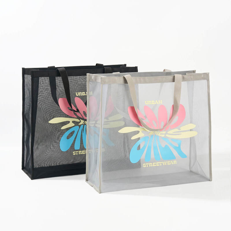 Custom Mesh Nylon Tote Bag