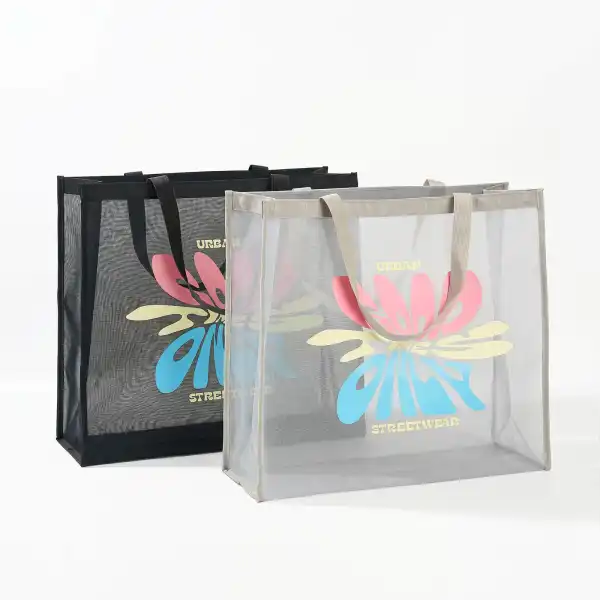 Custom Mesh Nylon Tote Bag