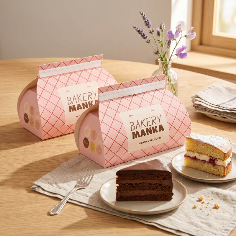 Custom Mousse Cake Box