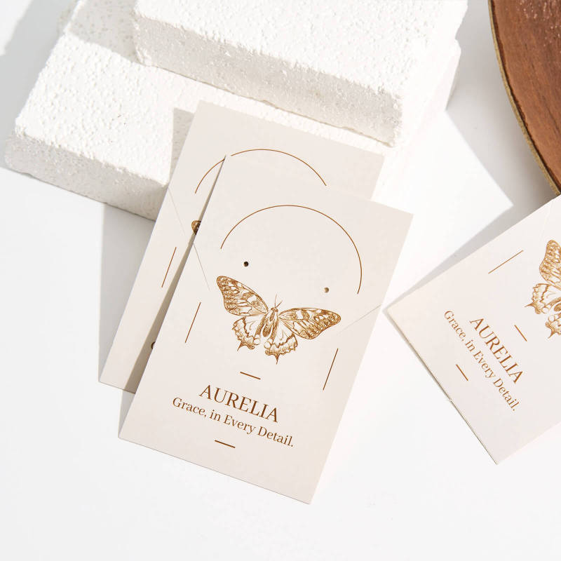 Custom Necklace And Earring Display Tags-SPU