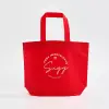 Custom Non Woven Tote Bags with Bottom Gusset-SPU