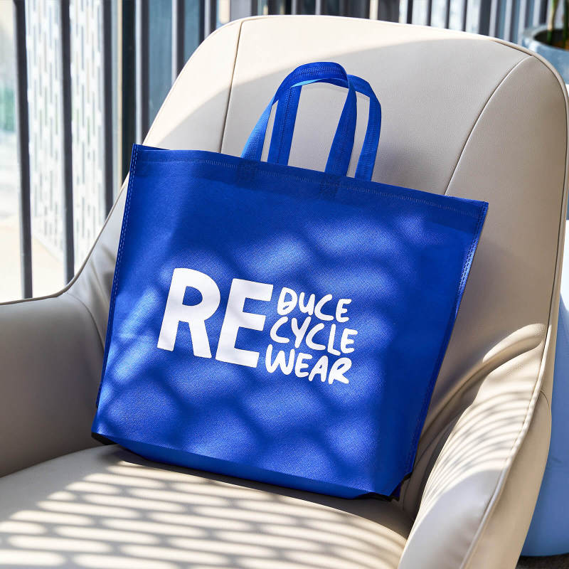 Custom Non Woven Tote Bags with Bottom Gusset-SPU