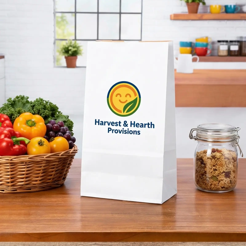 Custom Popcorn & Lunch Paper Bags For Restaurants