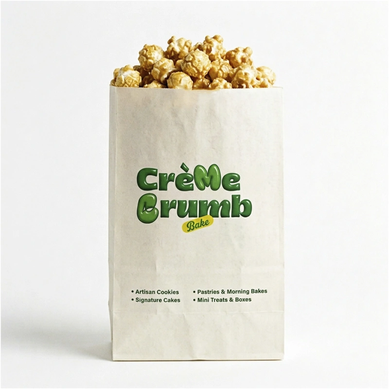 Custom Popcorn & Lunch Paper Bags