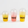 Custom Recyclable Plastic Cups with Dome Lids