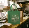 Custom Reusable Grocery Tote Bags For Restaurants
