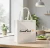 Custom Reusable Grocery Tote Bags For Restaurants