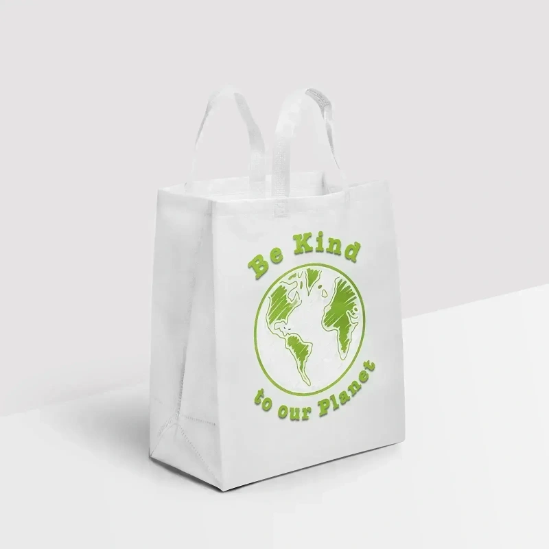 Custom Reusable Grocery Tote Bags for Bakery Shop