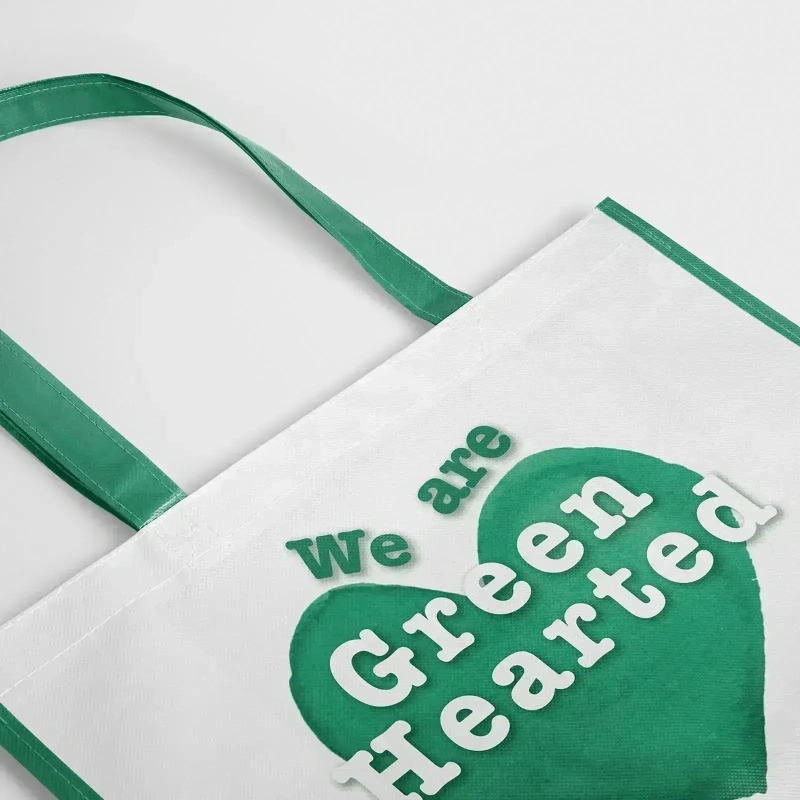 Custom Reusable Grocery Tote Bags for Bakery Shop