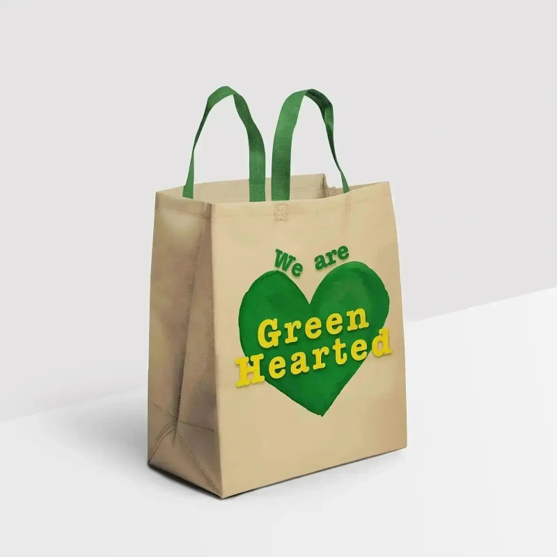 Custom Reusable Grocery Tote Bags for Bakery Shop