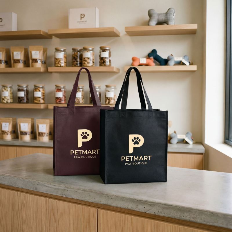 Custom Reusable Grocery Tote Bags