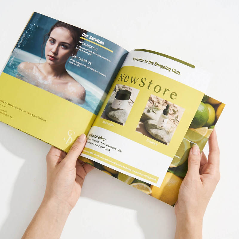 Custom Saddle-Stitch Brochure