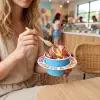 Custom Shaped Ice Cream Drip Catcher Paper